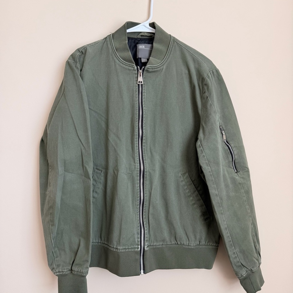 ASOS Khaki Men's Bomber Jacket